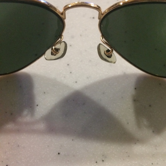 Gold Ray-Ban Aviators - Picture 6 of 8